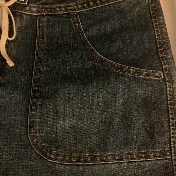 Old Navy Blue Jeans Drawstring Denim Shorts - Picture 6 of 10